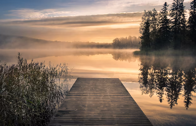 Peaceful wellness journey